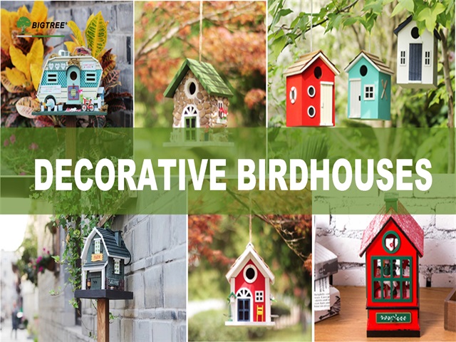 Garden-Decorative Birdhouses